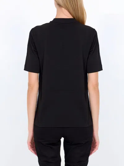 Moncler Logo T-shirt In Black