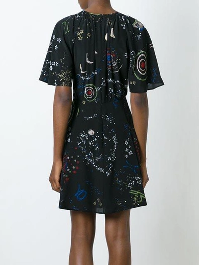 Shop Valentino 'astro Couture' Mini Dress