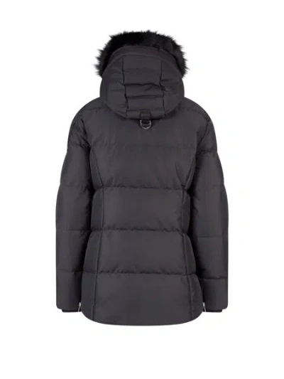 Moose Knuckles Cloud 3q Hooded Techno Fabric Down Jacket