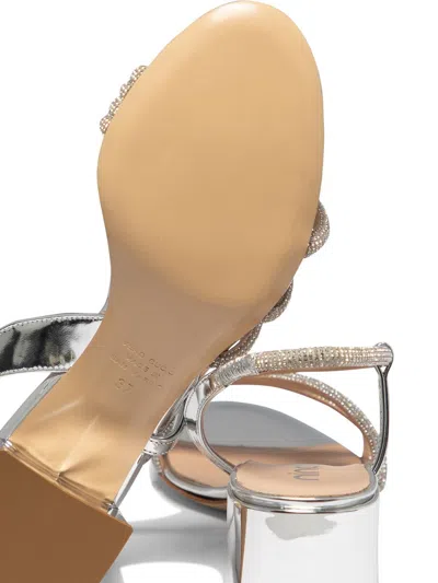 Ninalilou Crystal Decorated High-heeled Sandals
