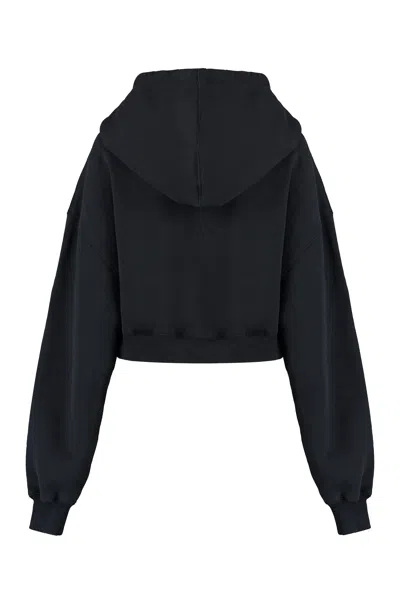 Off-white Women's Cropped Hoodie