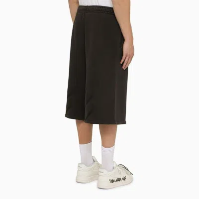 Off-white Off White™ Black Bermuda Shorts S.matthew