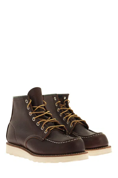 Red Wing Black Cherry Excalibur Classic Moc Leather Boots