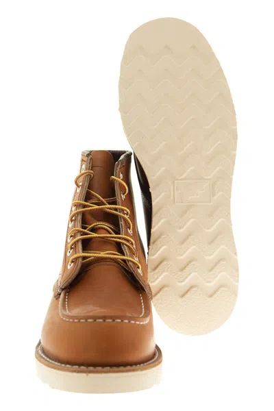 Red Wing Boot Classic Moc Toe