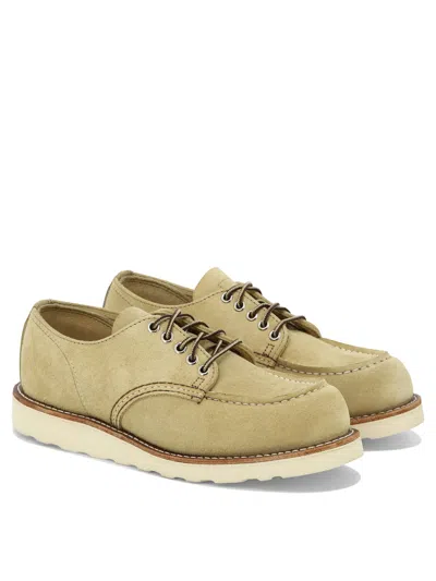 Red Wing Shoes Shop Moc Oxford Lace-up Shoes Beige