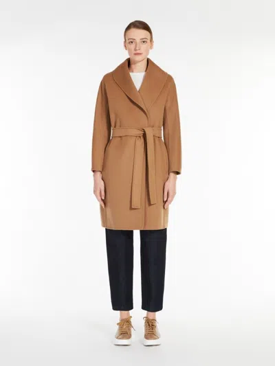 S Max Mara Women's Messi Coat Camel | Size 34 | 2429016121600045