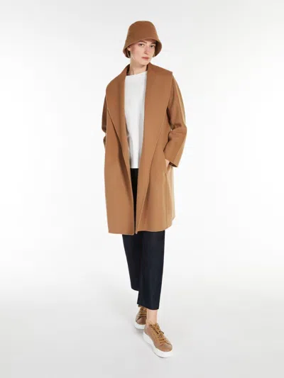 S Max Mara Women's Messi Coat Camel | Size 34 | 2429016121600045