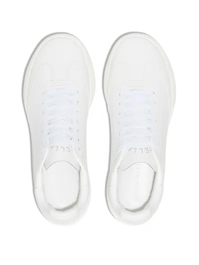 Stella Mccartney Loop Logo-embossed Vegetarian Leather Sneakers