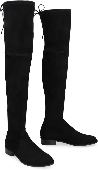 Stuart Weitzman Over-the-knee Boots With Luxurious Suede Finish And Elegant Design