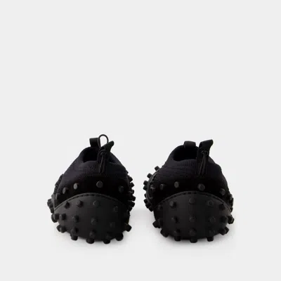 Sunnei 1000chiodi Stud-embellished Leather Sneakers
