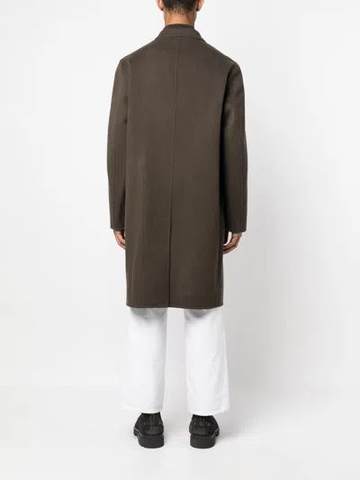 Theory Wool-blend Single-breasted Coat