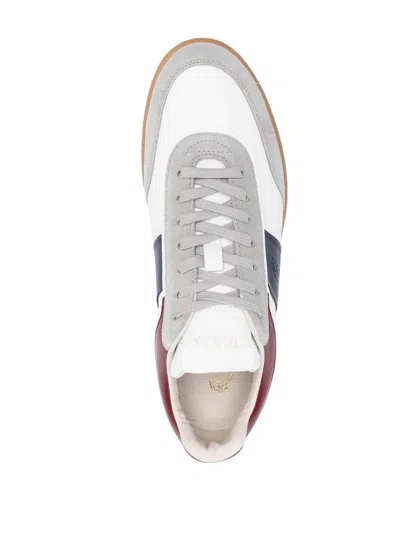 Tod's Man Sneakers White Size 8 Leather