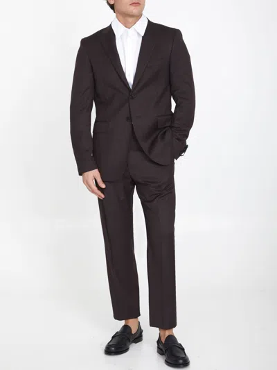 Tonello Brown Single-breasted Jacket
