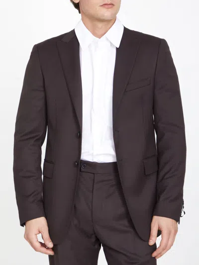 Tonello Brown Single-breasted Jacket
