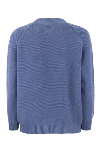 Weekend Max Mara Women's Linz Sweater Light Blue | Size Small | 2415361071600006