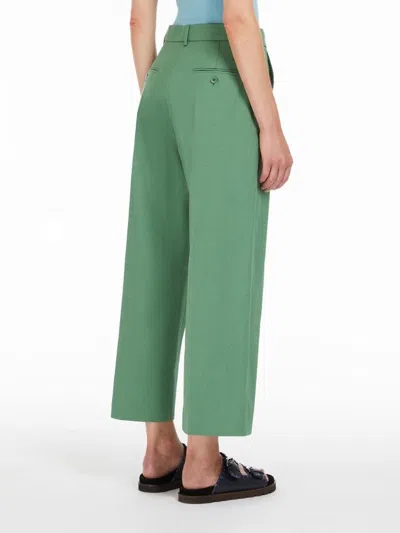 Weekend Max Mara Zircone Long Trouser Green