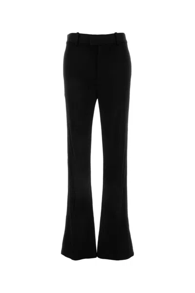 Bottega Veneta Flared Casual Pants In Black