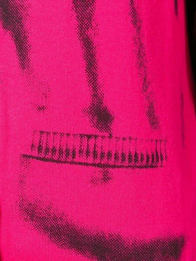 Shop Moschino Trompe-l'oeil Cardigan - Pink