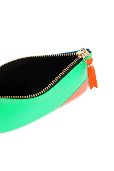 Comme Des Garçons Comme Des Garcons Wallet Men's Fluo Mini Pouch In Multicolor
