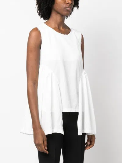 Shop Comme Des Garçons Comme Des Garcons Women's Top White