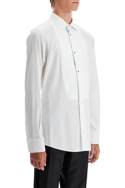 Dolce & Gabbana Gold Slim Fit Tuxedo In White