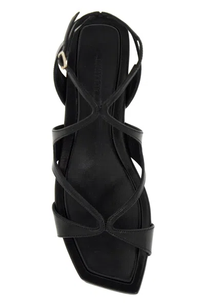 Jimmy Choo Ayla Flat Sandals In Black
