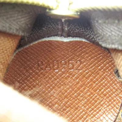 Pre-owned Louis Vuitton Etui À Balles De Golf Brown Canvas Wallet  ()