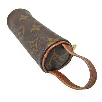 Pre-owned Louis Vuitton Golf Ball Case Brown Canvas Wallet  ()