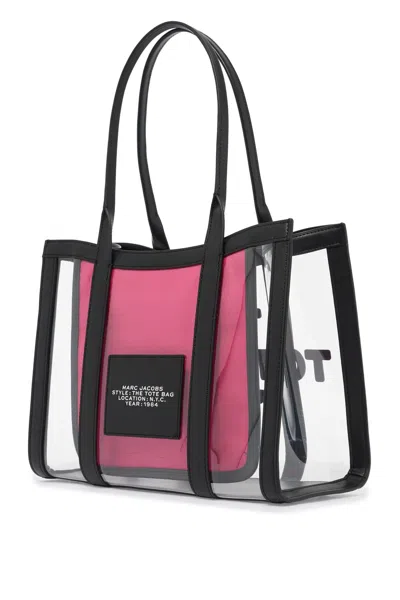Marc Jacobs The Clear Medium Tote Bag - B In Black
