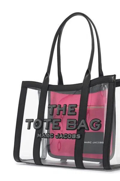 Marc Jacobs The Clear Medium Tote Bag - B In Black