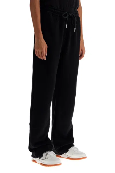Off-white Men's Jogger Pants With Windy In Black