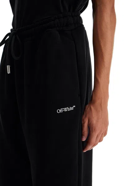 Off-white Men's Jogger Pants With Windy In Black