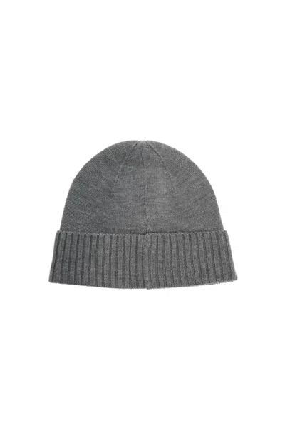 Polo Ralph Lauren Cappello Beanie In Maglia In Grey