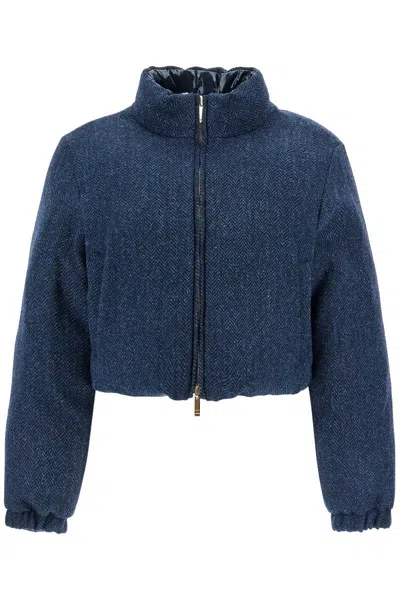 Thom Browne Reversible Down Comfort In Blue