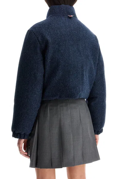 Thom Browne Reversible Down Comfort In Blue