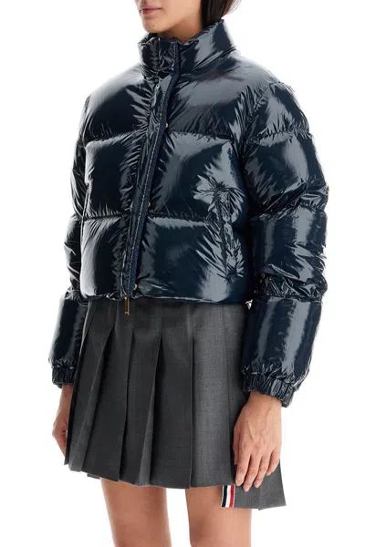 Thom Browne Reversible Down Comfort In Blue