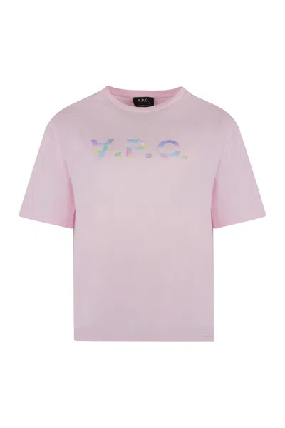 Apc Purple Standard 'rue Madame' T-shirt