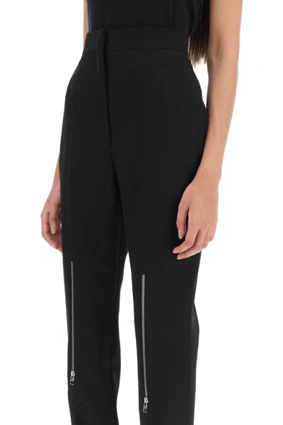 Alexander Mcqueen Wool Flared Pants