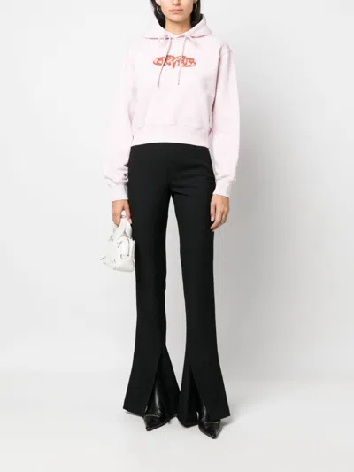 Ambush Women Black Flared Wool Trousers, 26 Luxury Pants For Women Darveys
