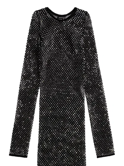 Balenciaga Crystal Mesh Mini Dr