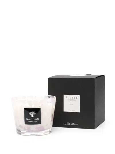 Baobab Collection White Pearls Candle