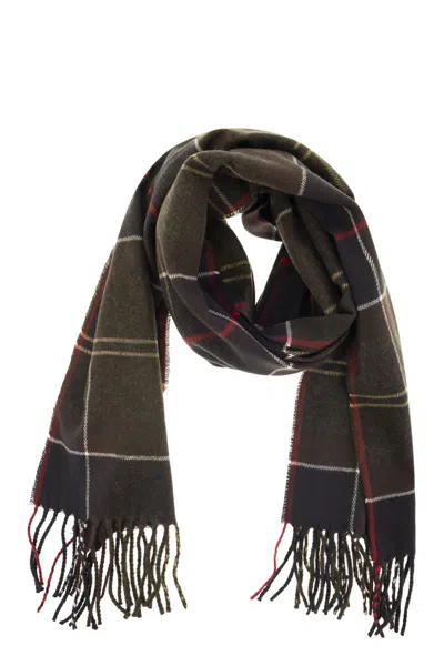 Barbour Scarf With Tartan Pattern