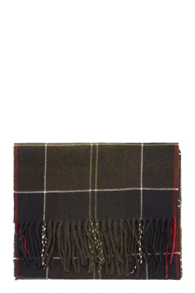 Barbour Scarf With Tartan Pattern