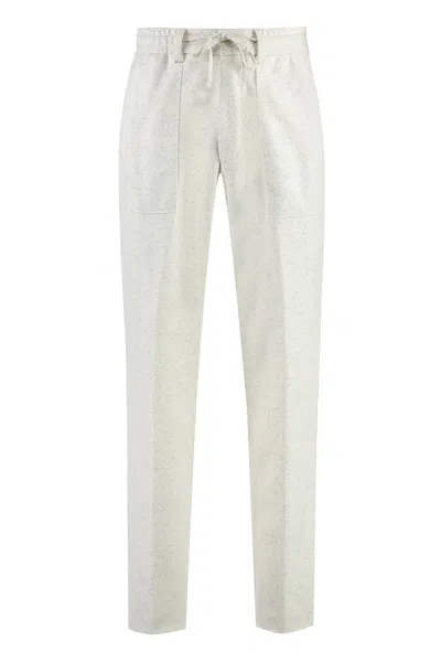 Hugo Boss Drawstring-waist Trousers