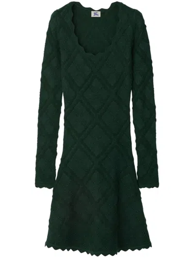 Burberry Aran Wool Blend Dress