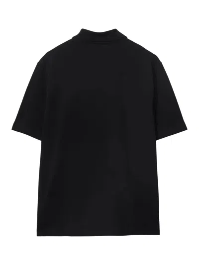 Burberry Regular Fit Shirt With Collar And Short Sleeves