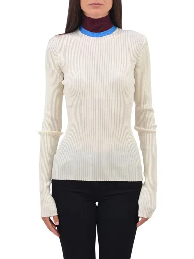 Calvin Klein 205w39nyc White Turtleneck