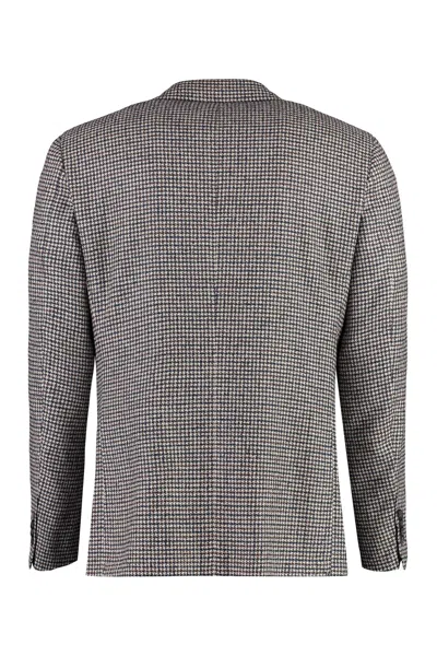 Canali Men's Houndstooth Wool Blazer