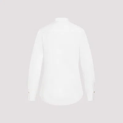 Chloé Buttoned Cotton Tuxedo Shirt