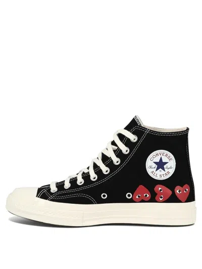 Comme Des Garçons Play Black Converse Edition Chuck 70 Multi Heart Sneakers